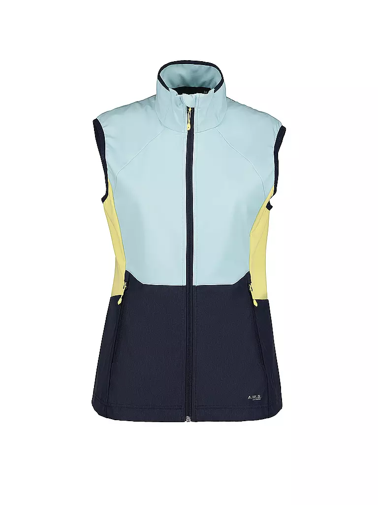 ICEPEAK Damen Weste Branson hellblau